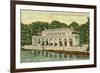 Boat House, Prospect Park, Brooklyn, New York-null-Framed Art Print