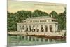Boat House, Prospect Park, Brooklyn, New York-null-Mounted Art Print