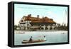 Boat House, Refectory, Humboldt Park, Chicago, Illinois-null-Framed Stretched Canvas