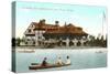Boat House, Refectory, Humboldt Park, Chicago, Illinois-null-Stretched Canvas