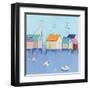 Boat House Row-Phyllis Adams-Framed Art Print