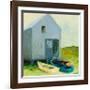 Boat House-Martha Wakefield-Framed Art Print