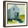 Boat House-Martha Wakefield-Framed Art Print