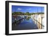 Boat Houses-X51hz-Framed Photographic Print