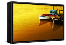 Boat I-Ynon Mabat-Framed Stretched Canvas