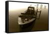 Boat III-Ynon Mabat-Framed Stretched Canvas