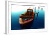 Boat III-Ynon Mabat-Framed Photographic Print