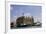 Boat in Front of Haydarpasa Terminus Railway Station, Istanbul, Turkey, Europe, Eurasia-Simon Montgomery-Framed Photographic Print