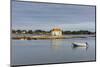 Boat in front of Saint-Cado isle, Quiberon, Morbihan, Brittany, France, Europe-Francesco Vaninetti-Mounted Photographic Print