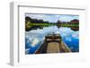 Boat in Inle Lake, Shan State, Myanmar-lkunl-Framed Photographic Print