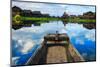 Boat in Inle Lake, Shan State, Myanmar-lkunl-Mounted Photographic Print