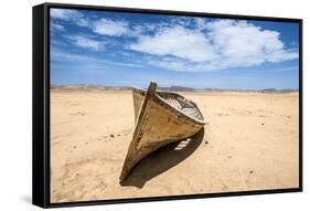 Boat in the Desert, Paracas National Reserve, Peru-xura-Framed Stretched Canvas