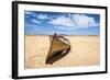 Boat in the Desert, Paracas National Reserve, Peru-xura-Framed Photographic Print