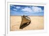 Boat in the Desert, Paracas National Reserve, Peru-xura-Framed Photographic Print