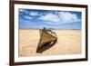 Boat in the Desert, Paracas National Reserve, Peru-xura-Framed Photographic Print
