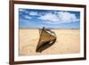 Boat in the Desert, Paracas National Reserve, Peru-xura-Framed Photographic Print