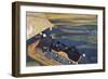 Boat in the Moonlight-null-Framed Giclee Print