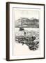 Boat in the Rapids. Western China 2000 Miles from Shanghai-null-Framed Giclee Print