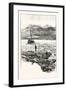 Boat in the Rapids. Western China 2000 Miles from Shanghai-null-Framed Giclee Print