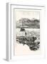 Boat in the Rapids. Western China 2000 Miles from Shanghai-null-Framed Giclee Print