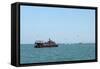 Boat in the Sea,Koh Lan,Thailand-fernepiphone-Framed Stretched Canvas