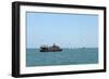 Boat in the Sea,Koh Lan,Thailand-fernepiphone-Framed Photographic Print