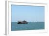 Boat in the Sea,Koh Lan,Thailand-fernepiphone-Framed Photographic Print