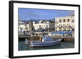 Boat in Yalta Port, Crimea, Ukraine, Europe-Richard Cummins-Framed Photographic Print