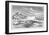 Boat Journeys with Canoes, Pub. London 1874-null-Framed Giclee Print