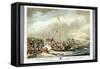 Boat Killing Game in Boats, 1806 (aquatint)-Samuel Howitt-Framed Stretched Canvas