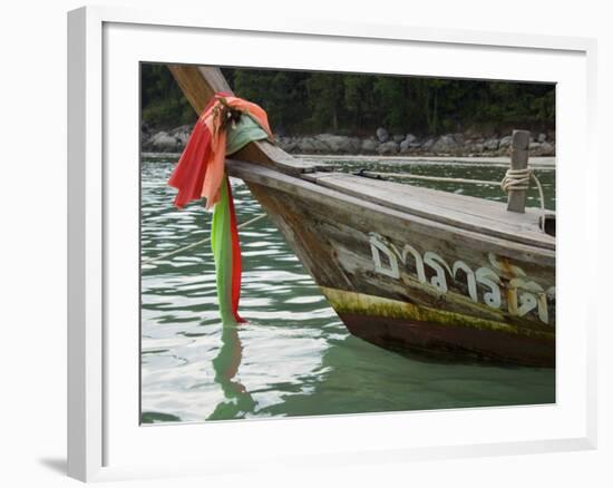 Boat, Kota Beach, Phuket, Thailand, Southeast Asia-Tondini Nico-Framed Photographic Print