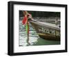 Boat, Kota Beach, Phuket, Thailand, Southeast Asia-Tondini Nico-Framed Photographic Print