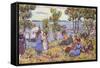 Boat Landing, Nahant Massachusetts-Maurice Brazil Prendergast-Framed Stretched Canvas