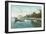 Boat Landing, Palm Beach, Florida-null-Framed Art Print