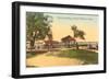 Boat Landing, Salem Willows, Mass.-null-Framed Art Print