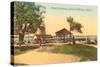 Boat Landing, Salem Willows, Mass.-null-Stretched Canvas