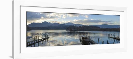 Boat Landings, Derwentwater, Keswick, Lake District National Park, Cumbria, England, UK-James Emmerson-Framed Photographic Print