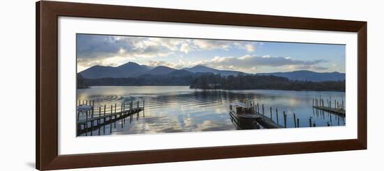 Boat Landings, Derwentwater, Keswick, Lake District National Park, Cumbria, England, UK-James Emmerson-Framed Photographic Print