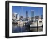 Boat Marina, Jacksonville, Florida, United States of America, North America-Richard Cummins-Framed Photographic Print