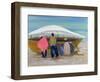 Boat Mending-Kate Yates-Framed Giclee Print