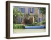 Boat Moored Alongside House on the Bank of the Canal Du Midi, Aude, France-Ruth Tomlinson-Framed Photographic Print