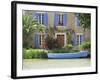 Boat Moored Alongside House on the Bank of the Canal Du Midi, Aude, France-Ruth Tomlinson-Framed Photographic Print