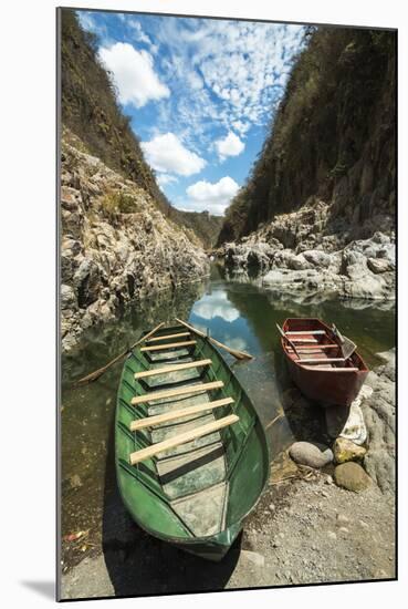 Boat Navigable Part of the Coco River before it Narrows into the Somoto Canyon National Monument-Rob Francis-Mounted Photographic Print