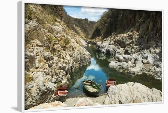 Boat Navigable Part of the Coco River before it Narrows into the Somoto Canyon National Monument-Rob Francis-Framed Photographic Print