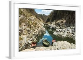 Boat Navigable Part of the Coco River before it Narrows into the Somoto Canyon National Monument-Rob Francis-Framed Photographic Print