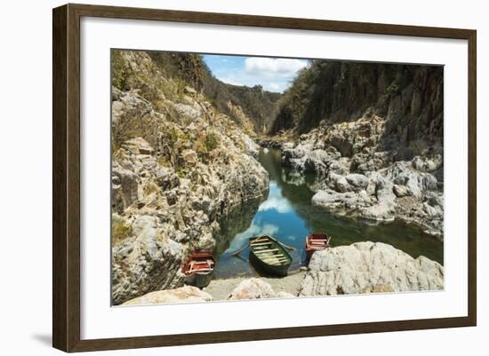 Boat Navigable Part of the Coco River before it Narrows into the Somoto Canyon National Monument-Rob Francis-Framed Photographic Print