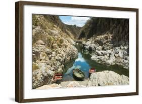 Boat Navigable Part of the Coco River before it Narrows into the Somoto Canyon National Monument-Rob Francis-Framed Photographic Print