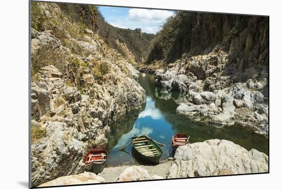 Boat Navigable Part of the Coco River before it Narrows into the Somoto Canyon National Monument-Rob Francis-Mounted Photographic Print