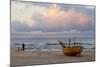 Boat on Beach, Ahlbeck, Island of Usedom, Baltic Coast, Mecklenburg-Vorpommern, Germany, Europe-Miles Ertman-Mounted Photographic Print