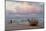 Boat on Beach, Ahlbeck, Island of Usedom, Baltic Coast, Mecklenburg-Vorpommern, Germany, Europe-Miles Ertman-Mounted Photographic Print